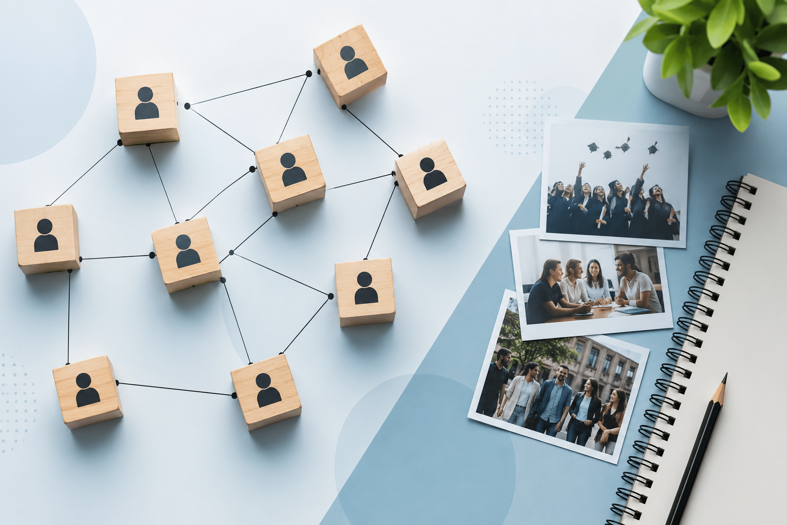 Annuaire d’anciens élèves avec réseau alumni et photos de diplômés d’école